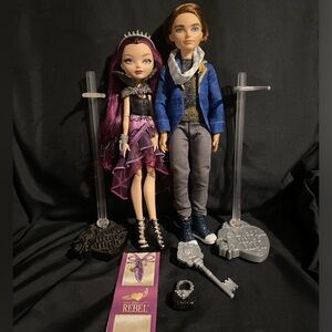 Ever After High: Raven Queen & Dexter Charming dolls